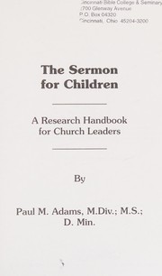 The Sermon for Children
