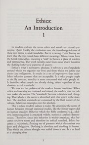 Christian ethics in a postmodern world