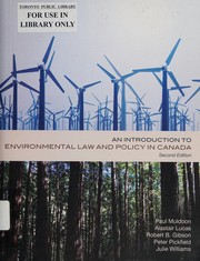 An introduction to environmental law and policy in Canada