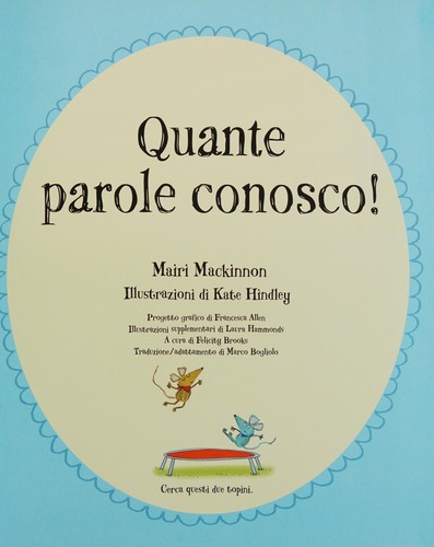 Quante parole conosco!