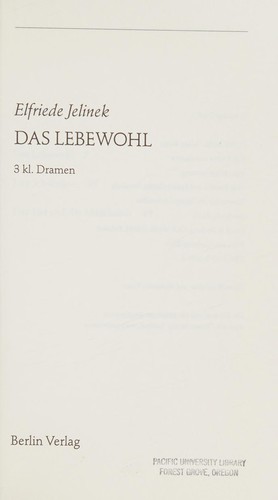 Das Lebewohl
