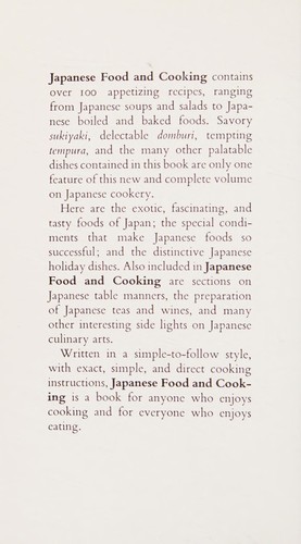 Japanese food and cooking