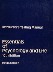 Essentials of psychology and life