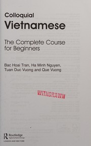 Colloquial Vietnamese