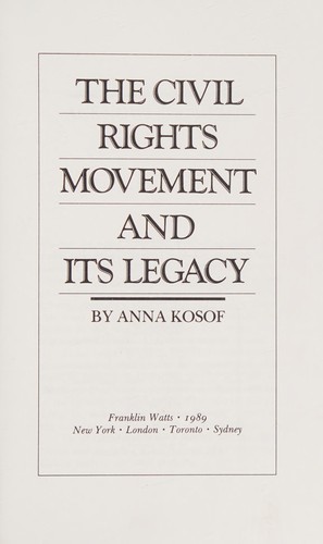 The civil rights movement and its legacy