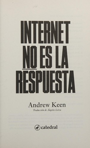 Internet no es la respuesta