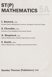 ST(P) mathematics 5A