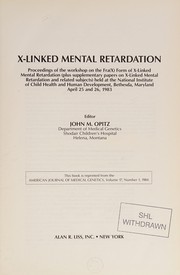 X-linked mental retardation