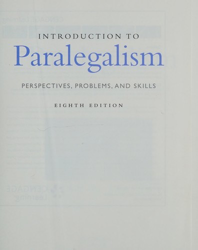 Introduction to Paralegalism