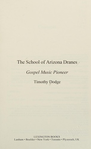 School of Arizona Dranes