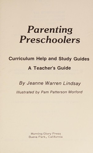Parenting preschoolers