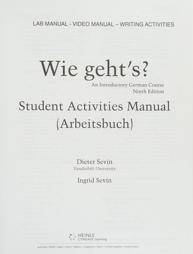 Wie Geht's?