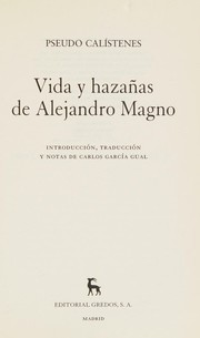 Vida y hazañas de Alejandro Magno