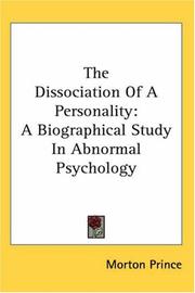 The dissociation of a personality