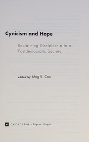 Cynicism and hope
