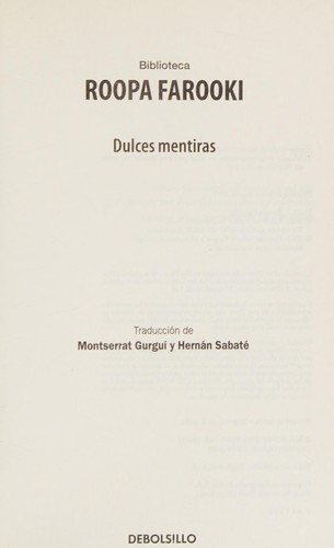Dulces mentiras