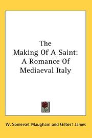 The making of a saint