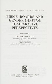 Firms, Boards and Gender Quotas