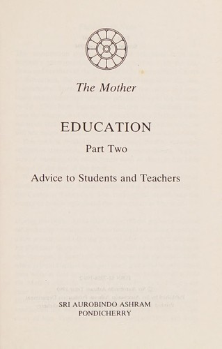 Education Part 2