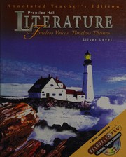 Prentice Hall Literature--Timeless Voices, Timeless Themes--Silver