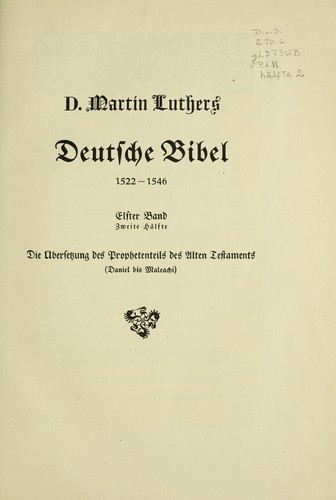 Die deutsche Bibel