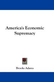 America's economic supremacy
