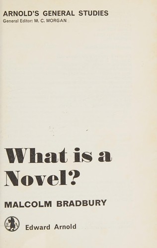 What is a novel?
