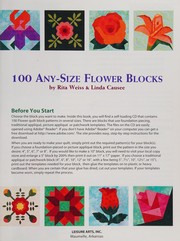 100 any-size flower blocks