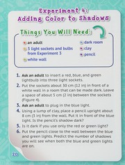 A kid's book of experiments with color