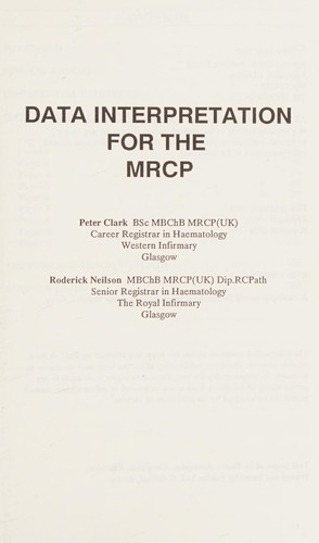 Data interpretation for the MRCP