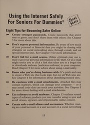 Using the Internet safely for seniors for dummies