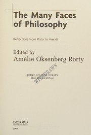 The many faces of philosophy