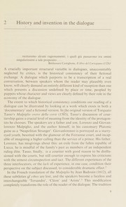 The Renaissance Dialogue