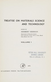 Treatise on materials science and technology