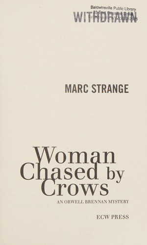 Woman chased by crows