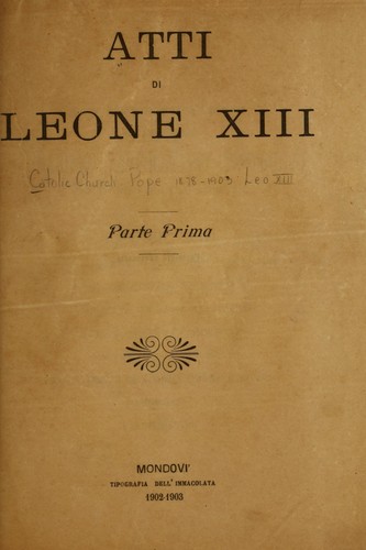 Atti di Leone