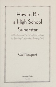 How to be a High School Superstar