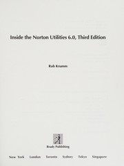 Inside the Norton utilities 6.0