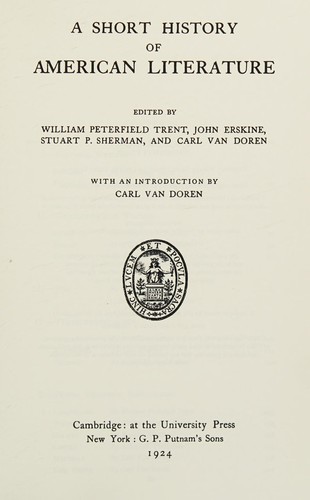 Short History of American Literature
