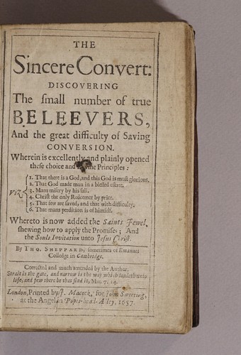 The sincere convert