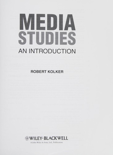 Media studies