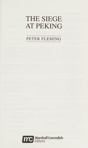 The siege at Peking