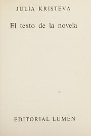 El texto de la novela