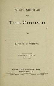 Testimonies for the Church