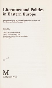 Literature and Politics in Eastern Europe