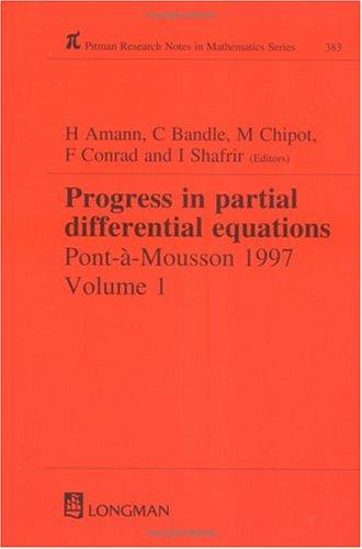 Progress in partial differential equations