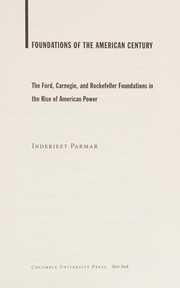Foundations of the American Century