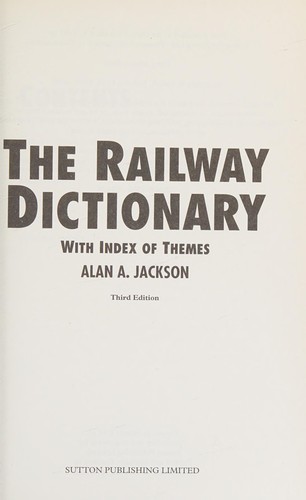 The railway dictionary
