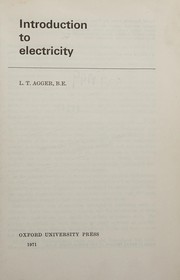 Introduction to electricity