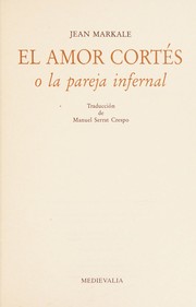 El amor cortés, o, La pareja infernal